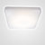 Xrock led吸顶灯客厅灯现代简约 卧室灯具大气温馨书房灯饰正方形(35cmX35cm-15w-白光)第4张高清大图
