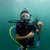意大利 CRESSI儿童浮潜三宝 潜水镜 全干式 潜水装备套装 7-13岁(蓝色)第4张高清大图