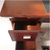 GX 实木木皮办公桌环保油漆职员台(胡桃色 GX-140)第3张高清大图