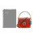 蔻驰 COACH 女士专柜款 BEAT系列 红色多色拼色涂层帆布配皮手提单肩包斜挎包(C2449 B4S9J)第3张高清大图