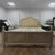 美天乐 简约现代美式实木床 单人床 双人床 软靠大床1.5米1.8米高箱储物婚床 美式乡村床(1.8*2米框架款 床+床头柜*2)第5张高清大图