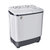 小鸭洗衣机9公斤双桶半自动洗衣机家用大容量波轮双缸带甩干脱水洗衣机WPS982SJ白色(白色蓝光加厚款WPS982SJ)第4张高清大图
