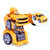 双鹰 遥控变形车机器人无线遥控男孩礼物玩具可充电幻影金刚(幻影金刚黄色)第4张高清大图