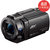索尼(Sony) FDR-AX30 4K摄像机 家用/婚庆4K高清/红外灯夜视(FDR-AX30套餐八)第2张高清大图
