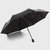 韩式星空小黑伞 金银星空黑胶防紫外线遮阳伞 三折折叠晴雨伞(灰色)第4张高清大图