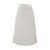 女装百搭百褶半身裙 修身高腰半身长裙(白色 XL)第4张高清大图