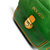 原创设计手工皮具复古经典女士手提斜跨单肩包(绿色 商家自定义)第5张高清大图