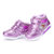 Disney/迪士尼0-3岁童鞋新款运动鞋婴幼童灯鞋男女小童户外运动休闲鞋婴儿学步鞋K00007 K00008(16码/参考脚长160mm 紫色)第2张高清大图