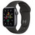 Apple Watch SE 智能手表 GPS款 40毫米深空灰色铝金属表壳 黑色运动型表带MYDP2CH/A第2张高清大图