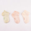 棉果果童袜纯棉春秋薄款婴儿棉袜宝宝透气儿童短袜子无骨0-6岁四季(黄色 1-2岁)