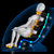 志高(CHIGO)按摩椅家用全身全自动太空多功能电动小型老人沙发 AM-33(雾灰蓝)第5张高清大图