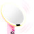 AMIRO AML002P 高清日光镜 抖音同款LED化妆镜 美妆镜子台灯 非充电版 粉色第4张高清大图