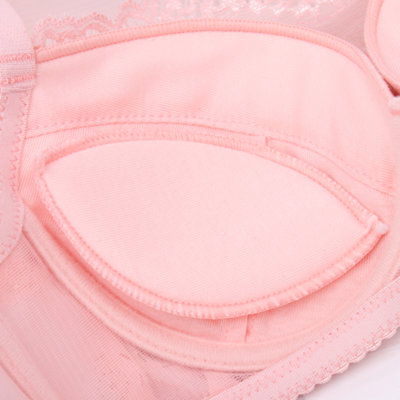 白色防走光带抹胸式文胸围横胸挡粉色黑色加厚