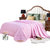 卜丁纺 单双人空调被 床上用品 时尚印花夏凉被(粉色)第5张高清大图
