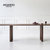 北欧简约家用餐桌椅大小户型全实木书桌 橡木桌子现代长方形工作台(橡木原木色200x90x75)第3张高清大图