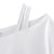 韩都衣舍2017韩版女装夏装新款宽松纯色显瘦露肩短袖白T恤NW7131(白色 L)第5张高清大图