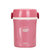 膳魔师不锈钢保温饭盒分层便携提手款保温桶附包袋JBC-800(粉色)第2张高清大图