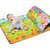 儿童双面爬行垫宝宝爬爬垫 游戏垫加厚环保垫乐扣垫安全环保(量身高+动物ABC)第2张高清大图