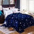 卡贝纶毛毯法兰绒毯床单加厚单人双人珊瑚绒毯子学生宿舍盖毯(璀璨星空-蓝)第4张高清大图