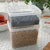 日本进口翻盖食品保鲜盒干货密封盒半开盖式杂粮收纳盒冰箱冷藏盒(D-5711 默认版本)第5张高清大图