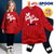 JELISPOON吉哩熊韩国童装冬季新款女童甜蜜蜜口袋套装(150 红色)第2张高清大图