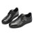 富贵鸟(FUGUINIAO) 新款绑带金属扣商务休闲真皮鞋A323510(黑色 40)第5张高清大图