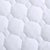 可水洗夹棉加厚床护垫席梦思保护套加厚床笠式防滑床褥(爱丽雅抗菌床护垫(米白色))第4张高清大图