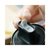 家用带标签防潮盖勺一体调味罐 多功能调料盒玻璃调味瓶刷油壶(黑色油刷瓶)第4张高清大图