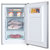 海尔（Haier） BD-103DL 03升匀冷立式冷柜，4D匀冷技术 制冷节第5张高清大图
