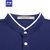 罗蒙夏季新款男士短袖t恤商务polo衫(红色 185/56)第3张高清大图