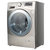 LG WD-H12428D 7公斤 变频节能滚筒洗衣机(银色) 纤薄机身 DD变频第3张高清大图