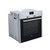 西门子（SIEMENS）西门子（SIEMENS）HB43AB520W 进口进口嵌入式大容量电烤箱(不锈钢+黑色 嵌入式)(黑色 热销)第3张高清大图