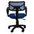 空间大师（HOMEPLUS）YDQ006舒适电脑椅（黑/蓝色）第2张高清大图