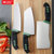 家家旺厨房刀具套装 不锈钢刀具三件套YG301(不锈钢 YG301)第2张高清大图