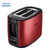 飞利浦（PHILIPS）多士炉吐司机全自动家用烤面包机加宽置中烤槽带防尘盖 HD2628中国红(HD2628红色)第2张高清大图