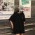 SUNTEK欧货大版港风t恤女短袖韩版2022新款女酷帅气夏季上衣服女装ins潮(XXL 蓝色【20#】)第3张高清大图