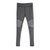 鸭鸭2018新款运动裤紧身塑形透气吸汗弹性瑜伽跑步裤JSK97405(浅灰色 165)第3张高清大图