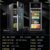 美的酒柜 JC-145GEV 黑色时尚 凡帝罗红酒柜 多温区设计 榉木酒架 冷藏柜冰吧第4张高清大图