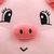 爱迷糊暖手抱枕猪娃娃 新款2019猪年吉祥物毛绒玩具儿童礼物(浅粉色大眼睛 高50cm)第5张高清大图