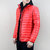 男子冬季户外运动休闲轻薄立领保暖羽绒服外套(红色 2XL)第3张高清大图