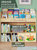 儿童书架收纳架一体落地实木置物架飘窗幼儿园绘本架简易移动书柜(落地款-双层大号-无抽)第5张高清大图