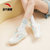 安踏女鞋板鞋2022夏季新款小白鞋时尚休闲运动板鞋耐磨滑板鞋子R(40 象牙白/瓷绿/浅裸粉)第5张高清大图