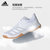 Adidas阿迪达斯春夏新款羽毛球鞋男休闲运动鞋女轻便透气减震软底跑步鞋(D97697白色 43)第2张高清大图