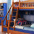 银卧地中海全实木儿童床 上下床高低床母子床宝宝双层上下床子母床(图片色 1.2米/1.9米)第5张高清大图