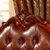 浪漫星 床 美式古典真牛皮床 排骨架软床606-CP#美式床第3张高清大图