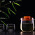 台湾Artiart茶具 耐热玻璃花茶壶 茶杯子两件套装 带过滤茶器(黑色)第5张高清大图