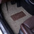 布雷什(BOLISH)专车专用环保耐磨丝圈汽车脚垫 厂家定制直发(棕色 全车套)第4张高清大图