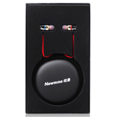 纽曼（Newmine）NM-GK02超强音乐耳机 金属红
