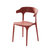物槿 塑料牛角椅 YG-02(酒红色)第3张高清大图
