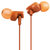 铁三角(audio-technica) ATH-CLR100iS 入耳式耳机 线控通话 隔音出众 高解析力 橙色第2张高清大图